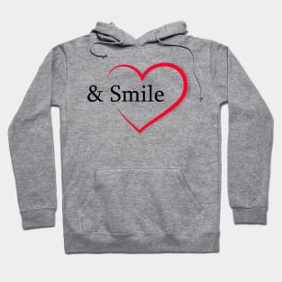 hearts and smiles Quebec Hoodie